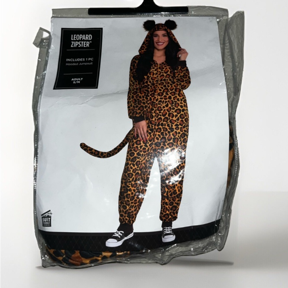 Leopard onesie